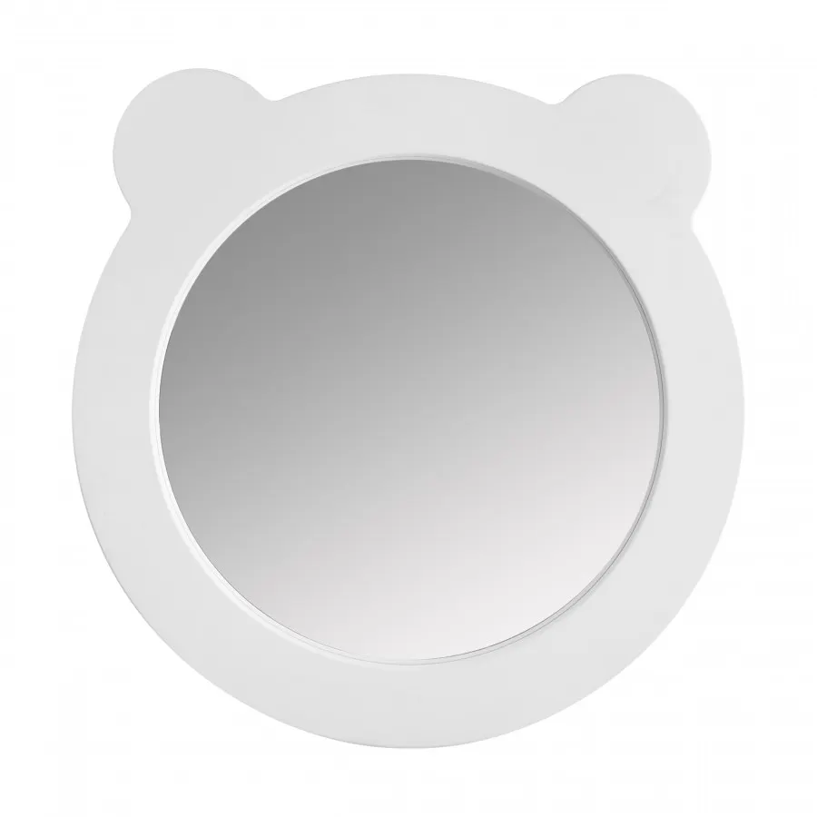 Товар: Зеркало КАСПЕР МИШКА , круглое, белый матовый 1A283302CRE20 - фото 1 Зеркало КАСПЕР МИШКА , круглое, белый матовый 1A283302CRE20 — фото 1, Зеркала в ванную комнату