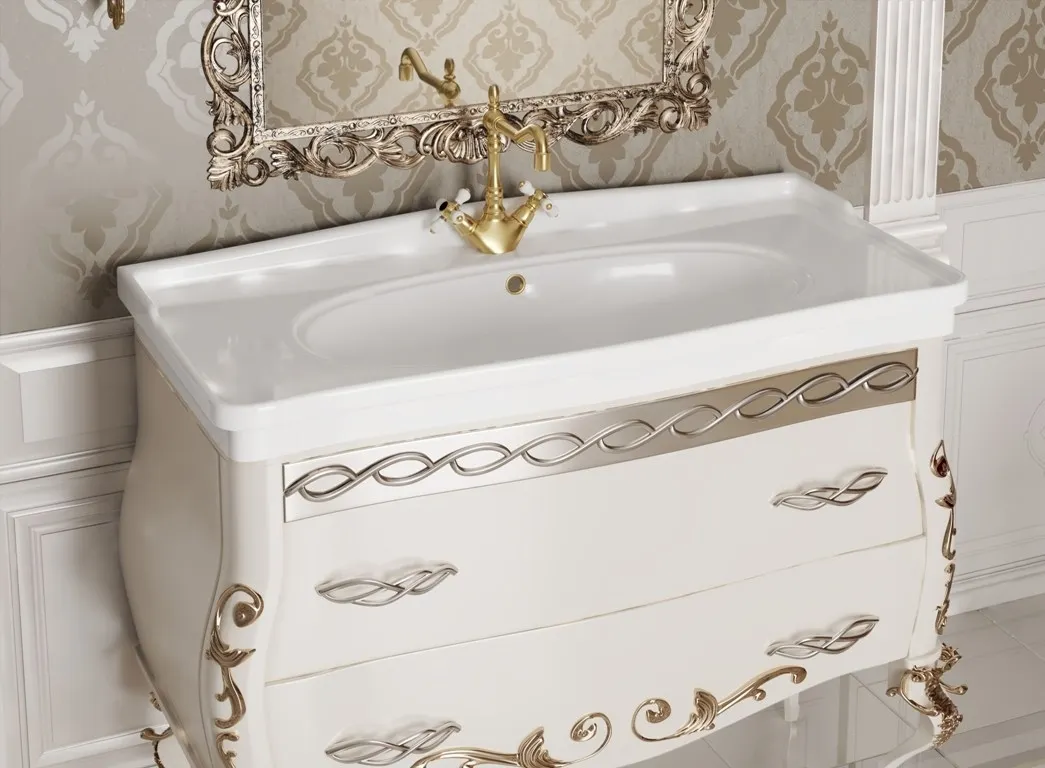 Раковина KIROVIT Модерн 1050 мебельная белый (Вн Крв32) 4640021063583 — фото 3, Раковины