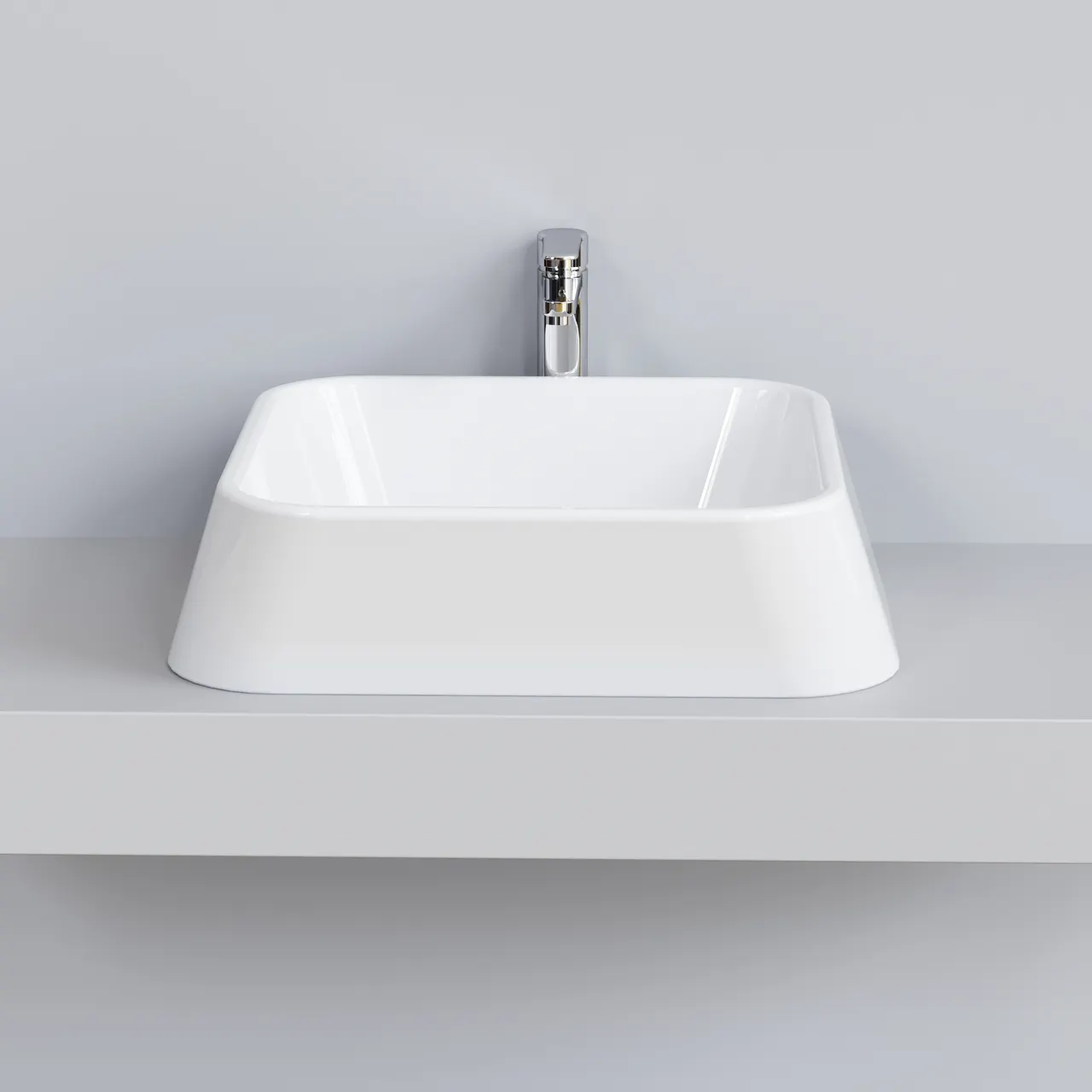 Товар: Раковина Ambassador Benefit 206T20002 (515*420*140) БЕЛАЯ - фото 5 Раковина Ambassador Benefit 206T20002 (515*420*140) БЕЛАЯ — фото 5, Раковины