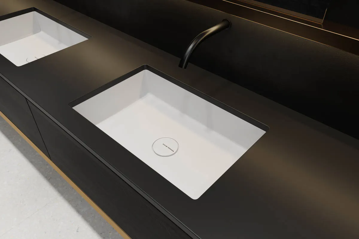 Раковина NEPTUNE Soft Rock Color 50 Х 33 RAL* 1.02.014.11.3 — фото 1, Раковины