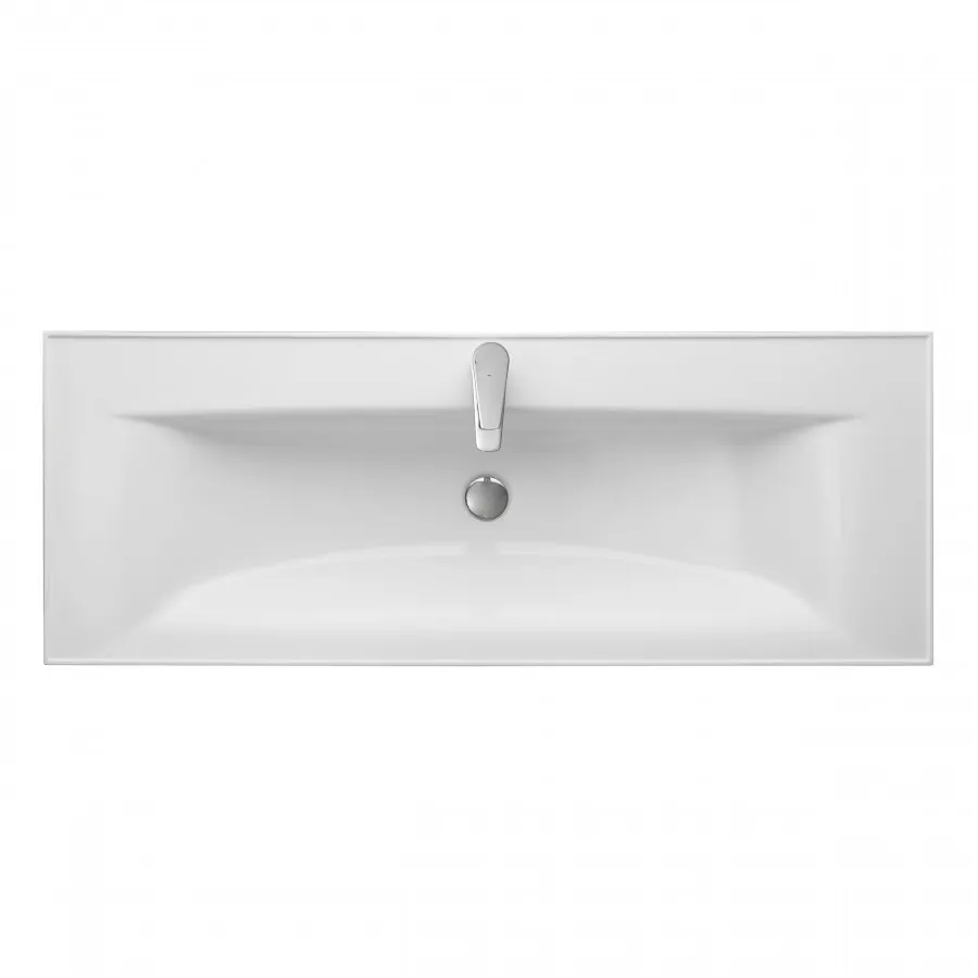 Раковина АЙРИС 120, белая 1A729631AG010 — фото 3, Раковины