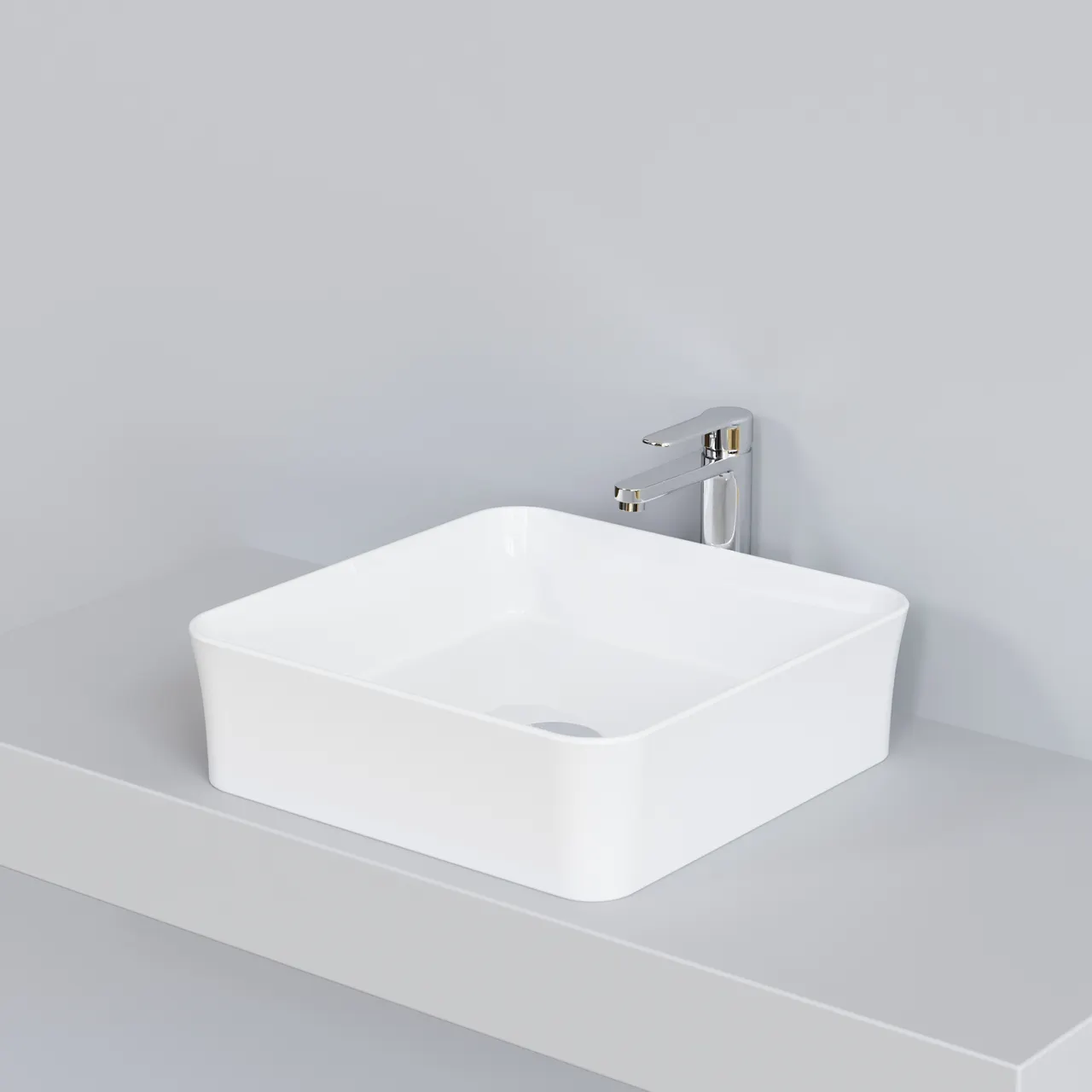 Товар: Раковина Ambassador Conrad 226T20002 (388*388*115) БЕЛАЯ - фото 4 Раковина Ambassador Conrad 226T20002 (388*388*115) БЕЛАЯ — фото 4, Раковины