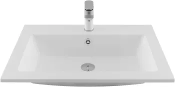Раковина Aquanet Электра 70 белый матовый 00326510 — фото 7, Раковины