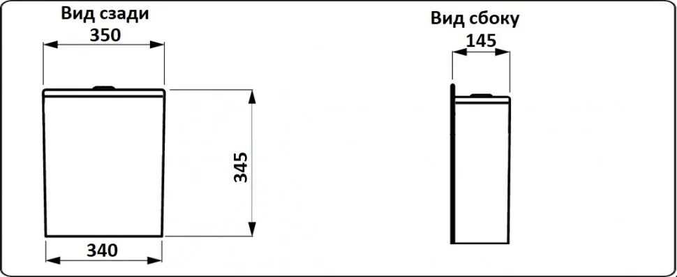 Товар: Унитаз напольный CeramaLux 1217A - фото 2 Унитаз напольный CeramaLux 1217A — фото 2, Напольные унитазы