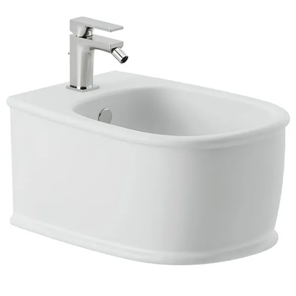 Биде Artceram Atelier подвесной с одним отверстием цвет белый матовый ATB001 05 00 — фото 2, Биде подвесные