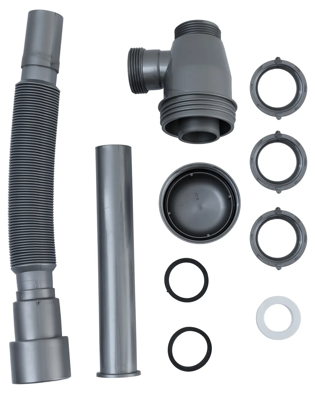 Товар: Сифон для раковины Aquanet d40/50 c накидной гайкой 5/4 00332449 - фото 2 Сифон для раковины Aquanet d40/50 c накидной гайкой 5/4 00332449 — фото 2, Сифоны для раковины