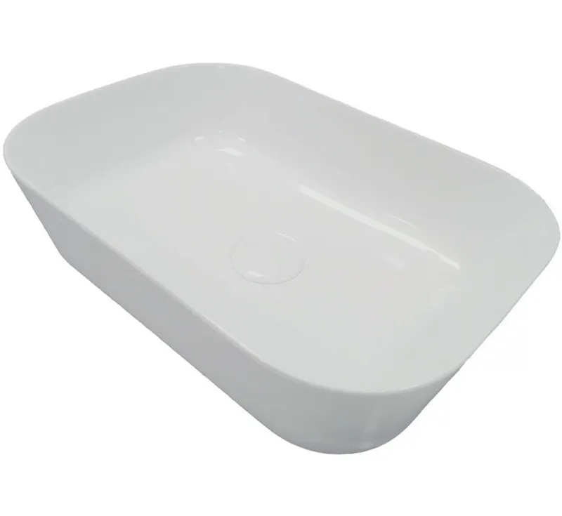 Раковина HATRIA HAPPY HOUR Y2A001 накладная без отверстия без перелива цвет белый — фото 1, Раковины