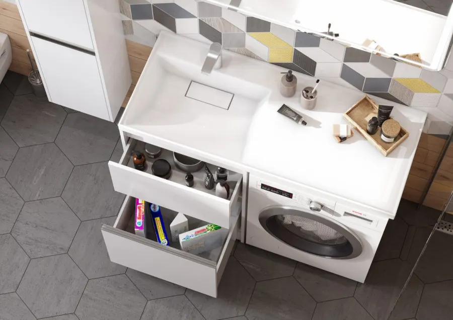 Товар: Раковина ЛОНДРИ 120, левая, белая 1A72843KLH01L - фото 4 Раковина ЛОНДРИ 120, левая, белая 1A72843KLH01L — фото 4, Раковины