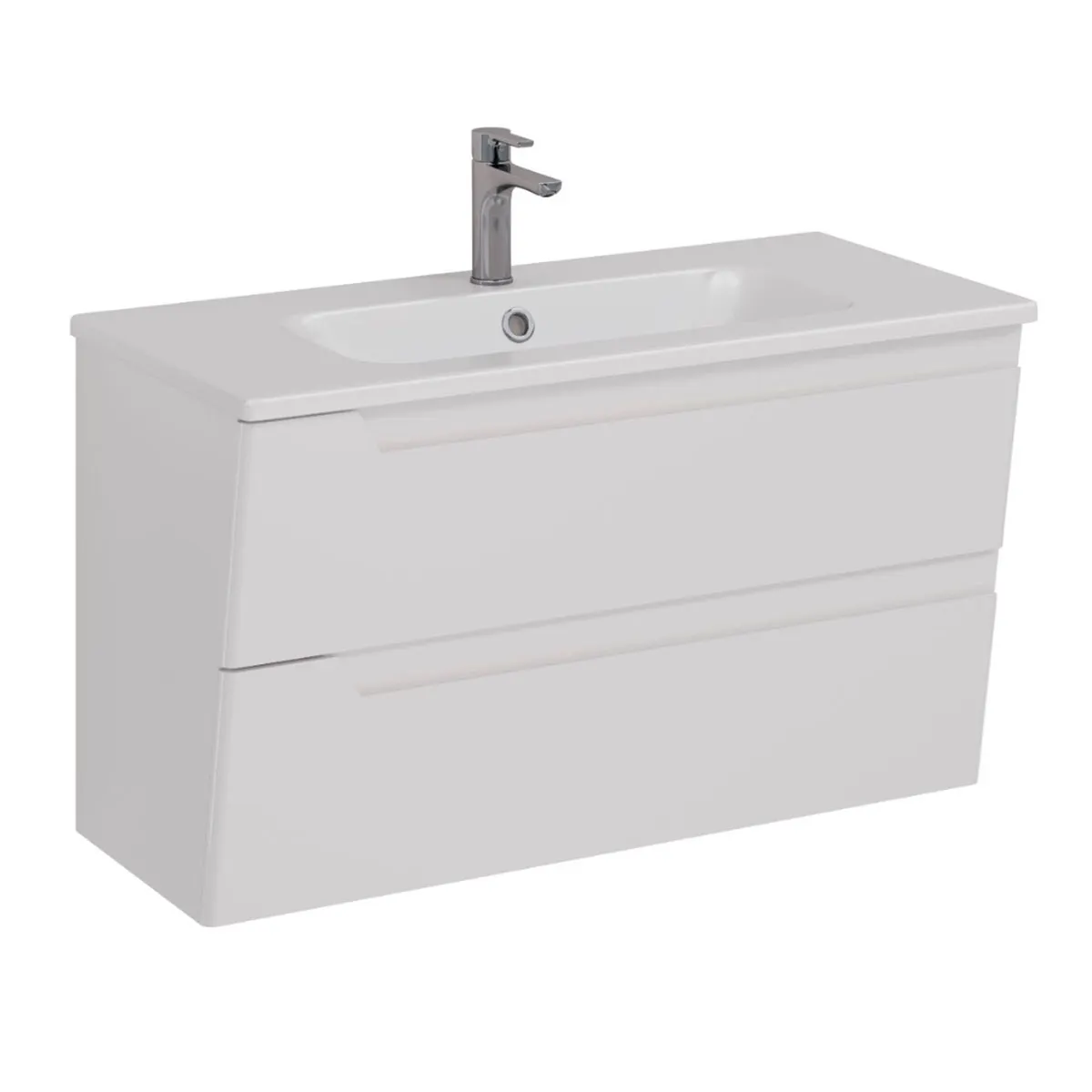 Раковина керамическая "Эйфория-100" 641235 — фото 4, Раковины