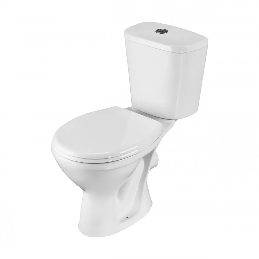 Товар: Унитаз-компакт "Pro" горизонтальный выпуск, с 1-режимной кнопочной арматурой и сиденьем полипропилен 1P2155S0000BF - фото 10 Унитаз-компакт "Pro" горизонтальный выпуск, с 1-режимной кнопочной арматурой и сиденьем полипропилен 1P2155S0000BF — фото 10, Напольные унитазы