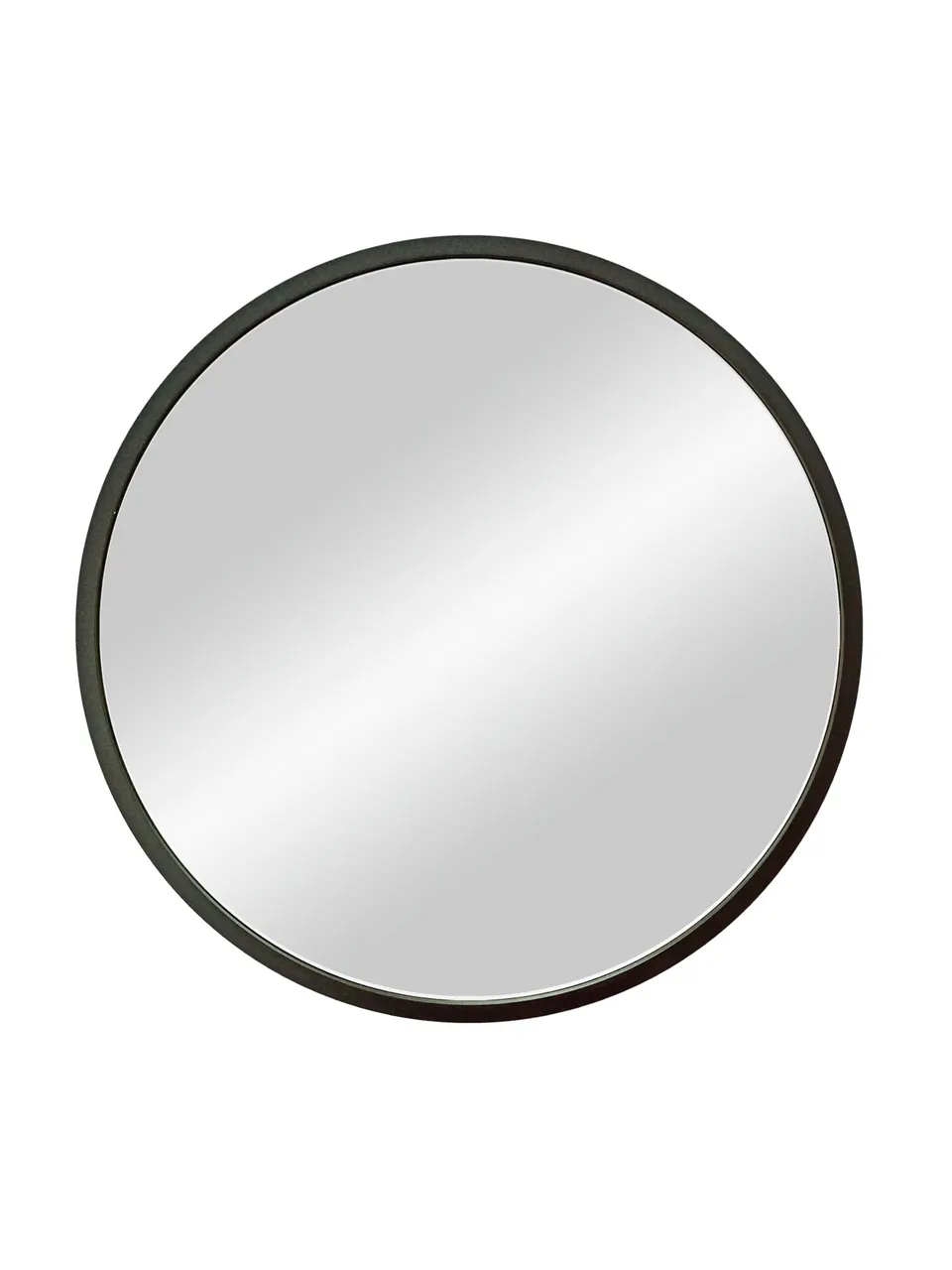 Товар: Зеркало Мун, черное, D 600 в МДФ раме Б179 - фото 1 Зеркало Мун, черное, D 600 в МДФ раме Б179 — фото 1, Зеркала в ванную комнату