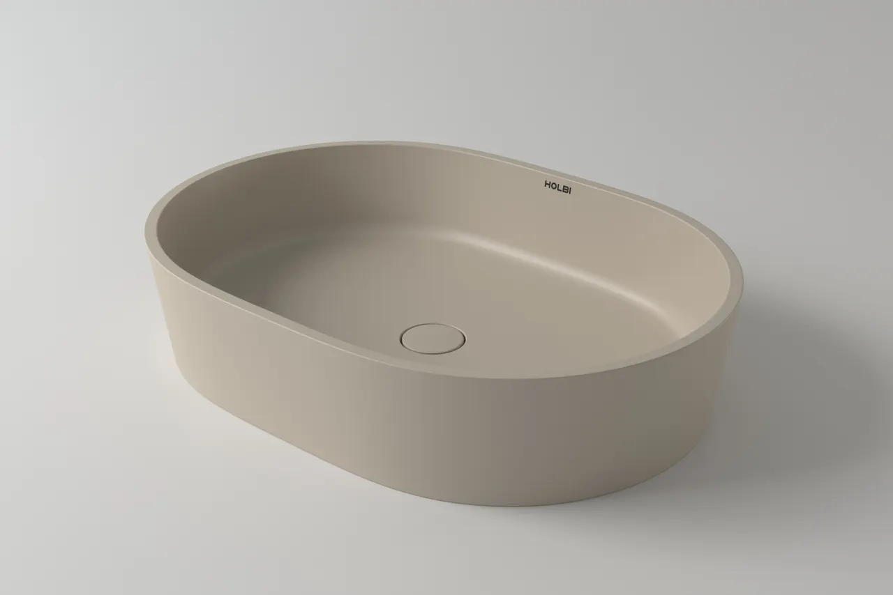 Раковина ARIEL Soft Rock Color 55 Х 40 RAL* 1.02.011.11.3 — фото 4, Раковины