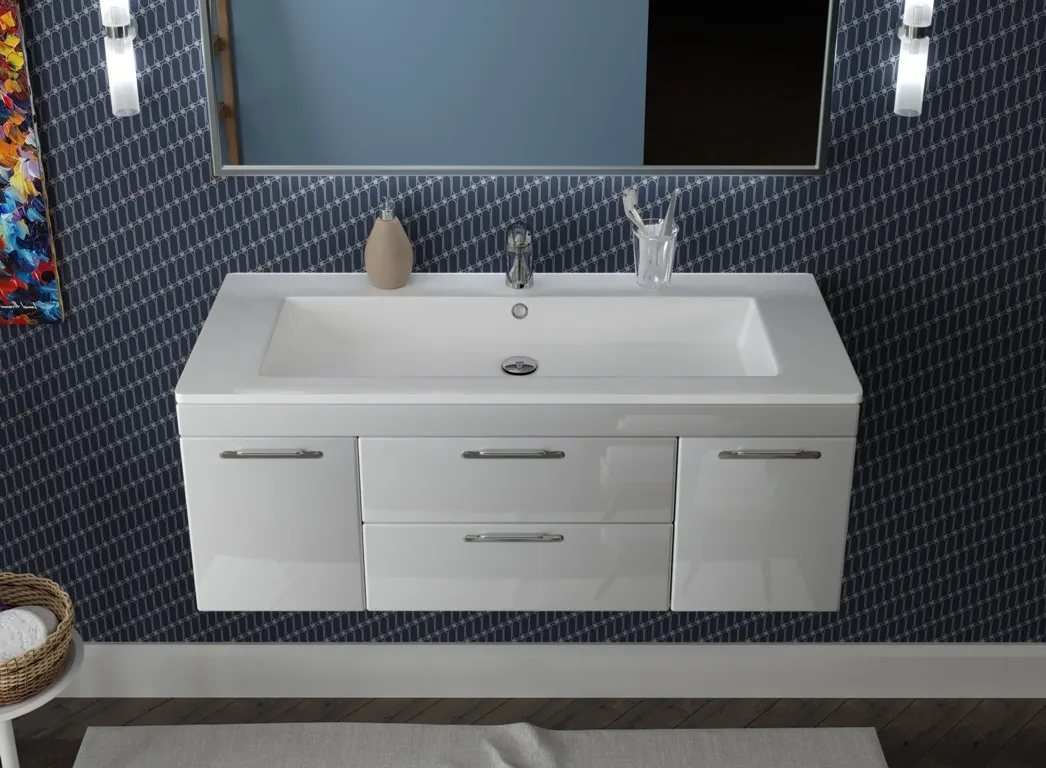 Товар: Раковина KIROVIT Оскар 1050 мебельная белый (Вн Крв36) 4640021064740 - фото 3 Раковина KIROVIT Оскар 1050 мебельная белый (Вн Крв36) 4640021064740 — фото 3, Раковины