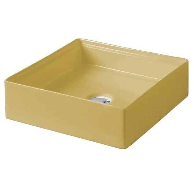 Товар: Раковина Artceram Scalino накладная без отверстий цвет Zync yellow SCL001 12 00 - фото 3 Раковина Artceram Scalino накладная без отверстий цвет Zync yellow SCL001 12 00 — фото 3, Раковины накладные