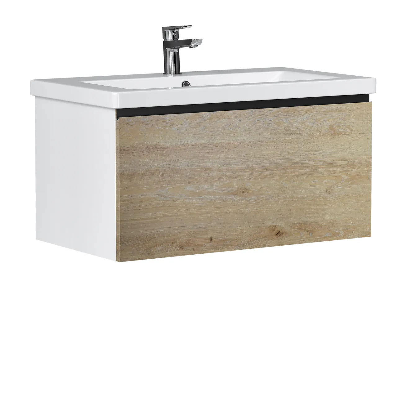 Товар: Тумба под раковину VIGO Cross 80 (Como) 405 дуб давос натуральный - фото 1 Тумба под раковину VIGO Cross 80 (Como) 405 дуб давос натуральный — фото 1, Тумбы под раковину