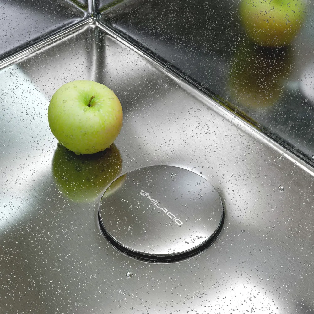 Декоративная крышка Milacio MCU.004.SS, нержавеющая сталь — фото 3, Прочие комплектующие для слива и канализации