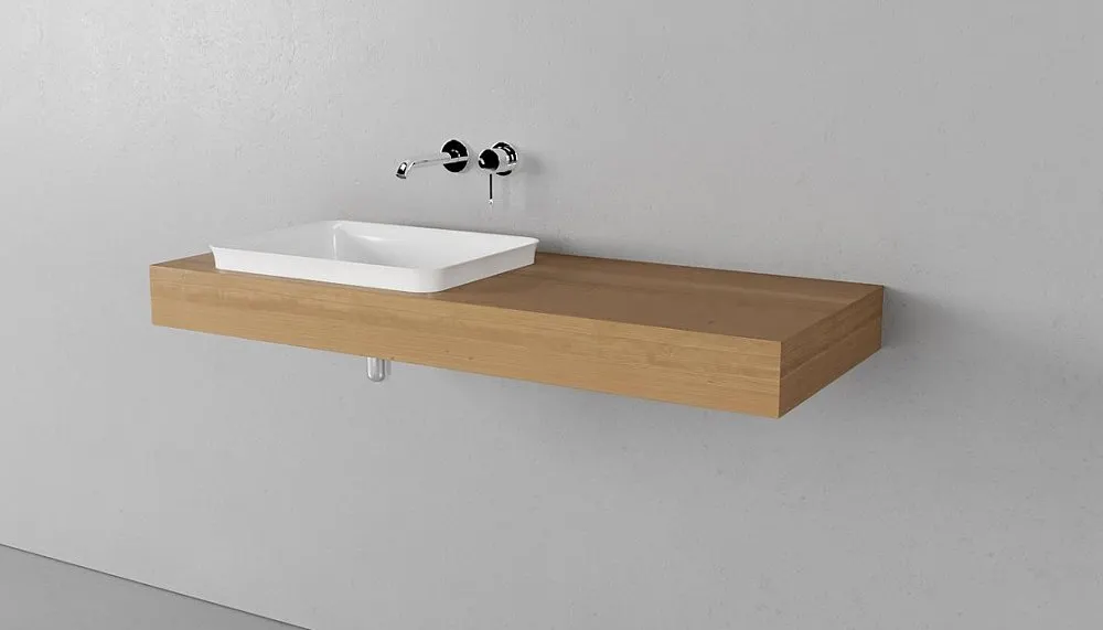 Столешница VELVEX Unit 120 дуб французский st.UNI.120-67 — фото 3, Столешницы под раковину