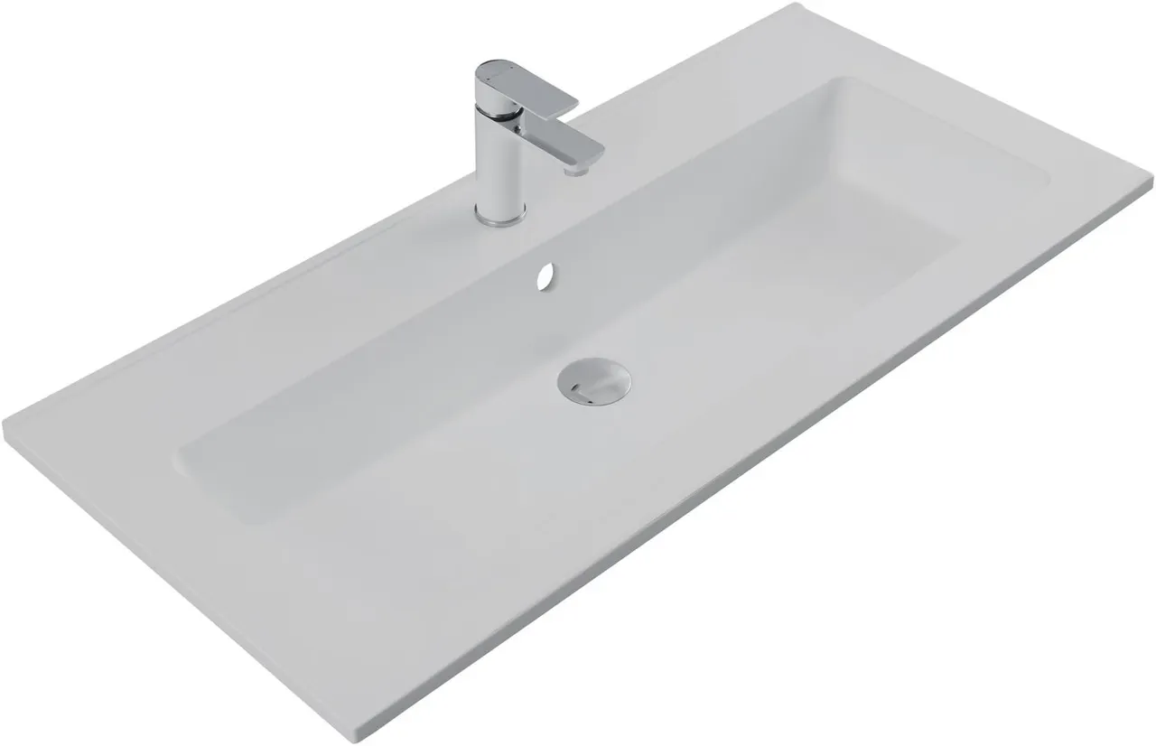 Товар: Раковина Aquanet Текла 100 00328016 - фото 2 Раковина Aquanet Текла 100 00328016 — фото 2, Раковины