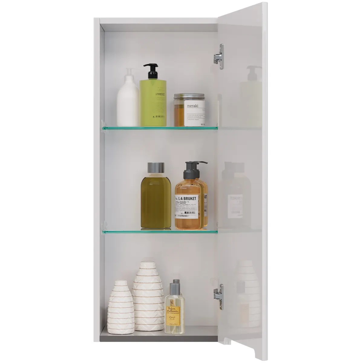 Товар: Полупенал Lemark BUNO 35 см подвесной, 1 дверный, правый, цвет планки: Серый, цвет корпуса, фасада: LM04B35PL - фото 3 Полупенал Lemark BUNO 35 см подвесной, 1 дверный, правый, цвет планки: Серый, цвет корпуса, фасада: LM04B35PL — фото 3, Пеналы для ванной комнаты