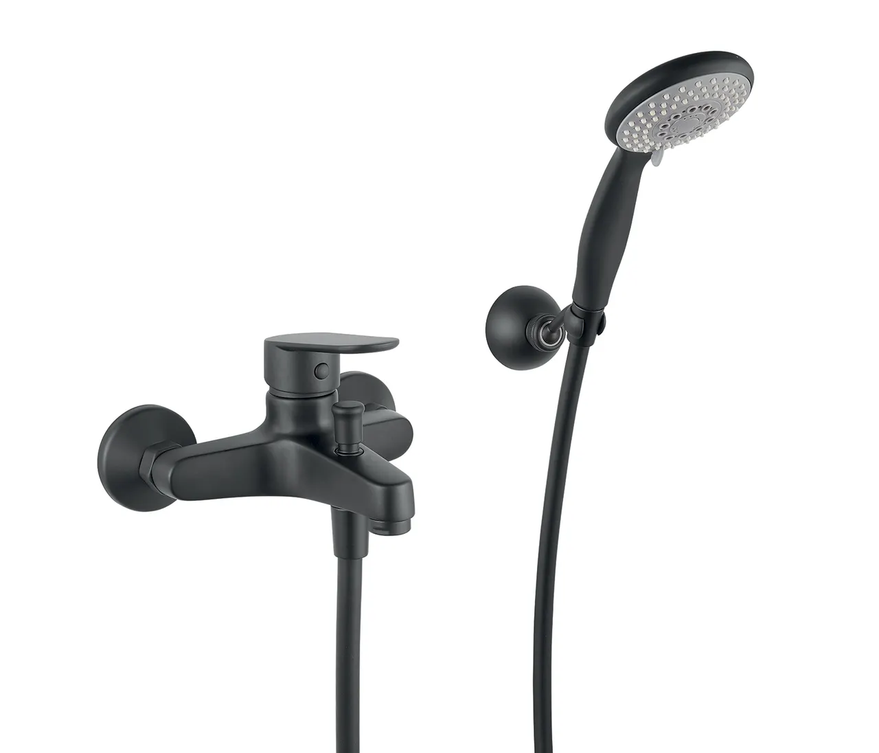 Товар: Смеситель для ванны Fiore KEVON BLACK MATT 81NN1509, черный - фото 1 Смеситель для ванны Fiore KEVON BLACK MATT 81NN1509, черный — фото 1, Смеситель для ванны