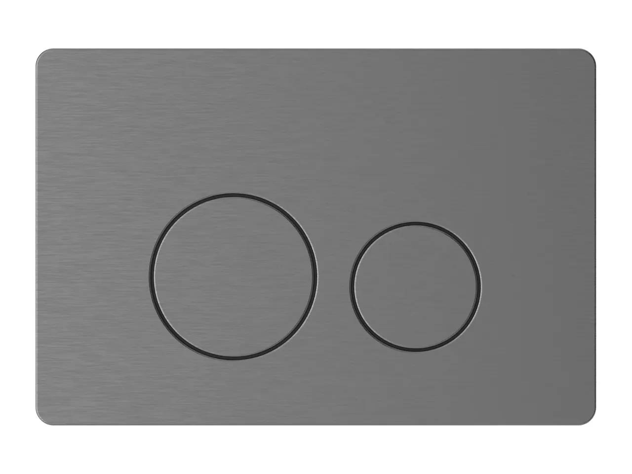Кнопка CR04GG смыва для инсталляций Ceruttispa (темная сталь) — фото 2, Кнопки смыва