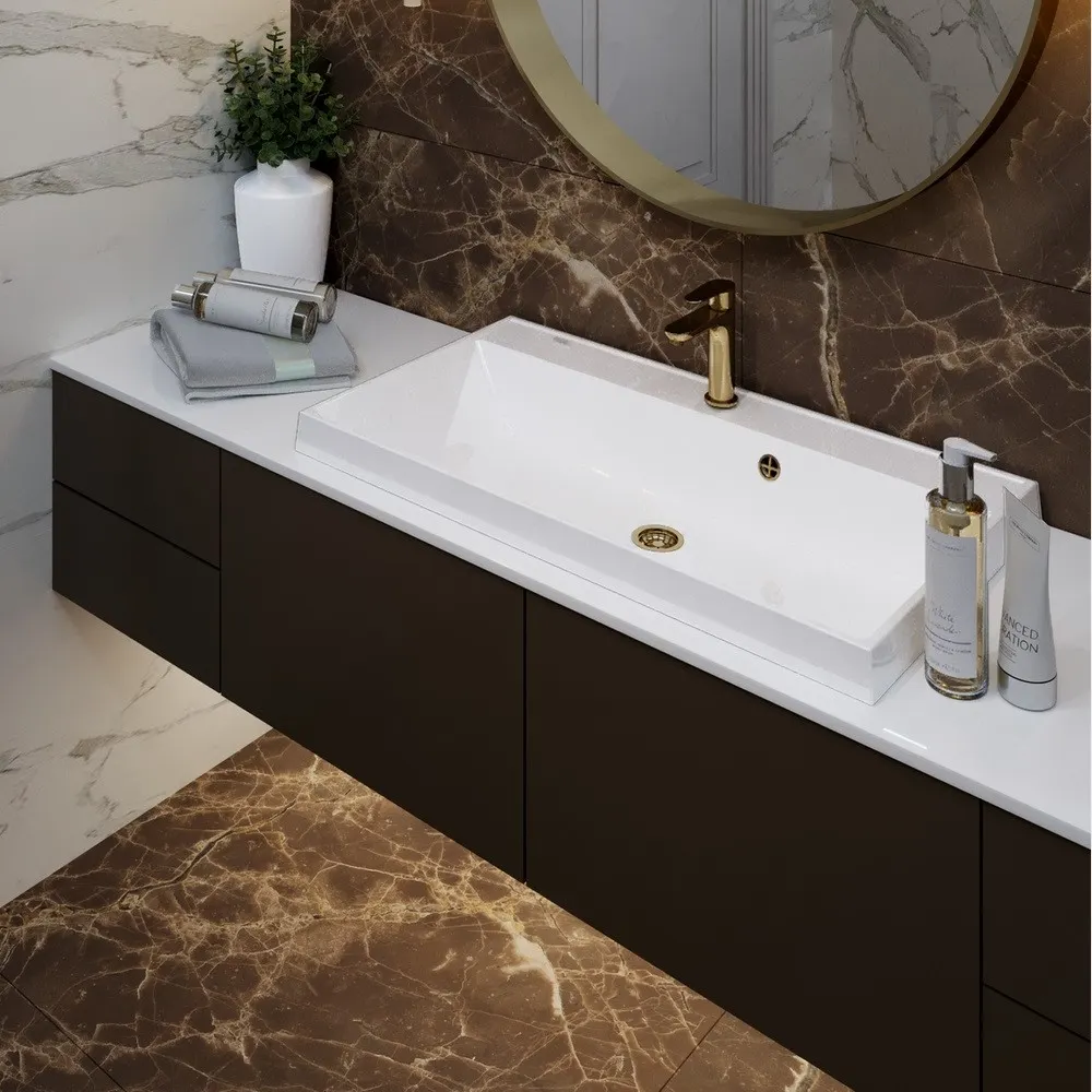 Раковина Paola Alba 800, белый — фото 4, Раковины