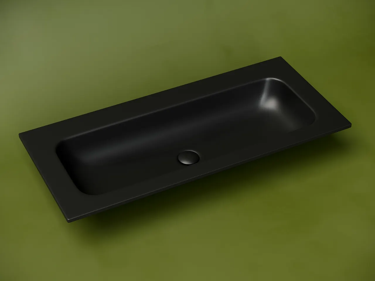 Товар: Раковина накладная мебельная Grace прямоугольная, без отверстия под смеситель, 1010x457x137, цвет черный матовый, арт . CN7013MBwx - фото 2 Раковина накладная мебельная Grace прямоугольная, без отверстия под смеситель, 1010x457x137, цвет черный матовый, арт . CN7013MBwx — фото 2, Раковины накладные