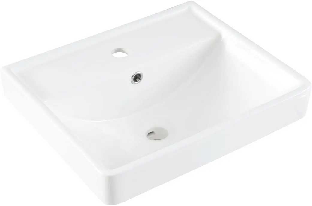 Товар: Раковина Aquanet Ирис 50 белая 00301802 - фото 5 Раковина Aquanet Ирис 50 белая 00301802 — фото 5, Раковины