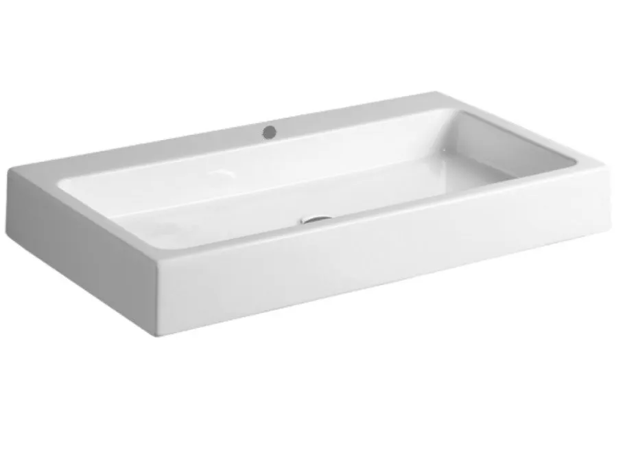 Товар: Раковина SIMAS FROZEN накладная для установки на консоль с одним отверстием в центре цвет белый U90 СНЯТО U90.1 - фото 1 Раковина SIMAS FROZEN накладная для установки на консоль с одним отверстием в центре цвет белый U90 СНЯТО U90.1 — фото 1, Раковины накладные