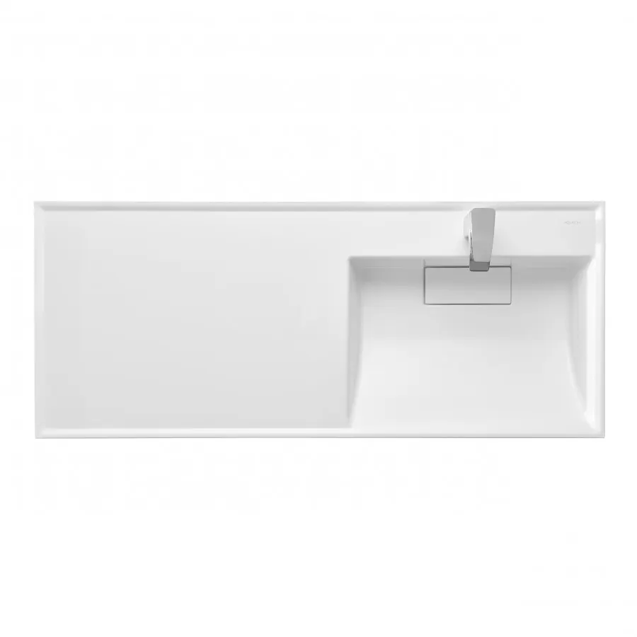 Товар: Раковина ЛОНДРИ 120, правая, белая 1A72243KLH010 - фото 3 Раковина ЛОНДРИ 120, правая, белая 1A72243KLH010 — фото 3, Раковины