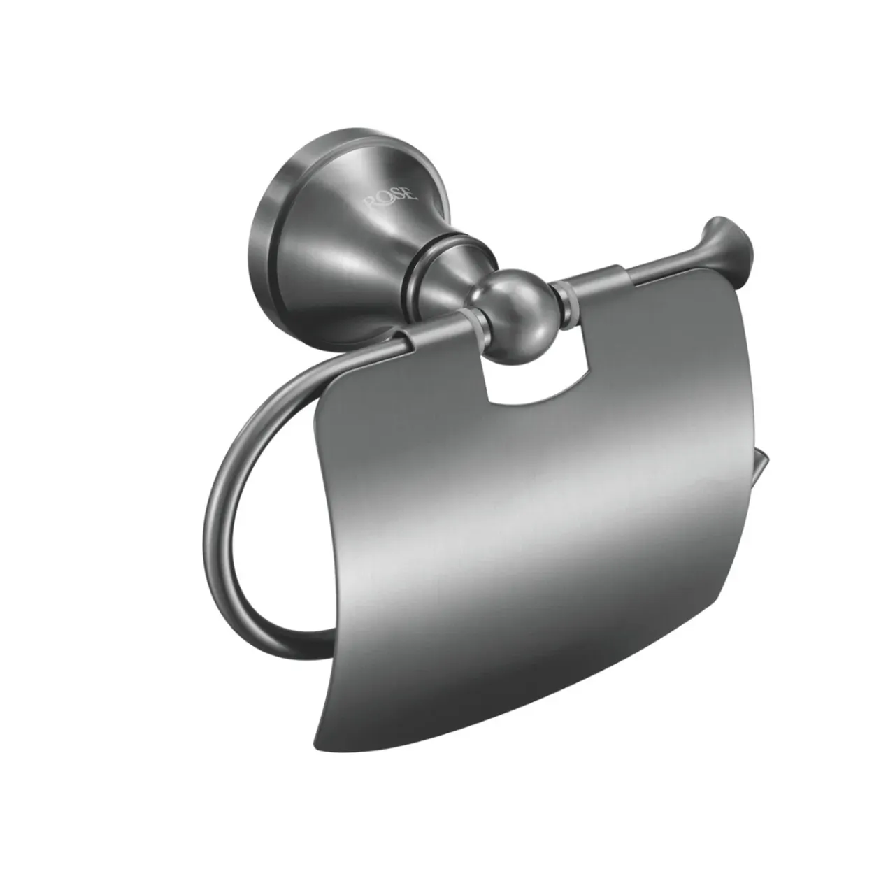 Держатель для туалетной бумаги Rose RG1905T, пепельный — фото 1, Держатели туалетной бумаги