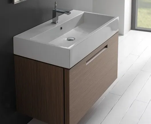 Товар: Раковина GLOBO STONE подвесная или накладная с пятью намеченными отверстиями цвет белый SCQ91BI - фото 2 Раковина GLOBO STONE подвесная или накладная с пятью намеченными отверстиями цвет белый SCQ91BI — фото 2, Раковины