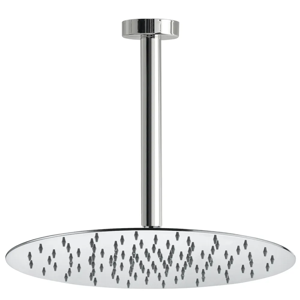 Товар: Верхний душ ультратонкий с кронштейном Fiore 30CR8642, хром - фото 1 Верхний душ ультратонкий с кронштейном Fiore 30CR8642, хром — фото 1, Верхние души