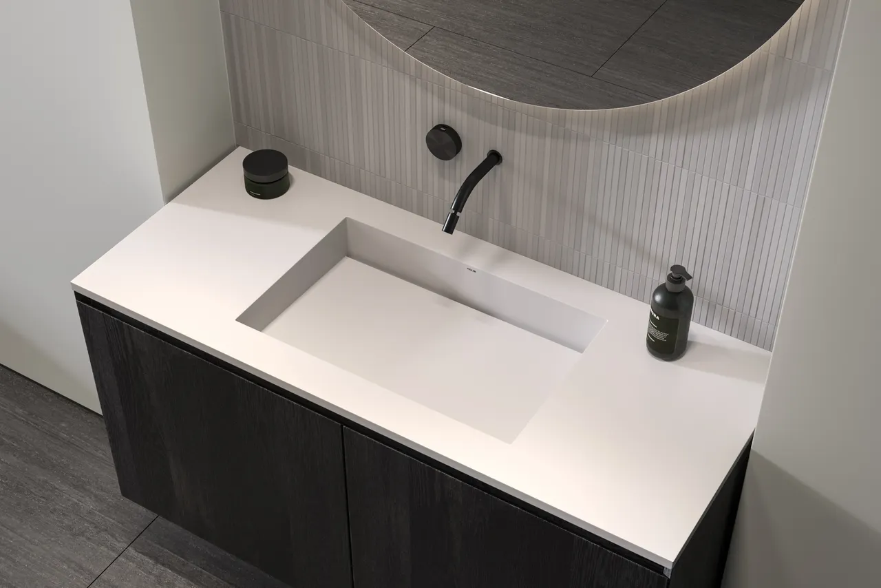 Раковина POLARIS Soft Rock Color 58,4 Х 37,3 RAL* 1.02.020.11.3 — фото 1, Раковины