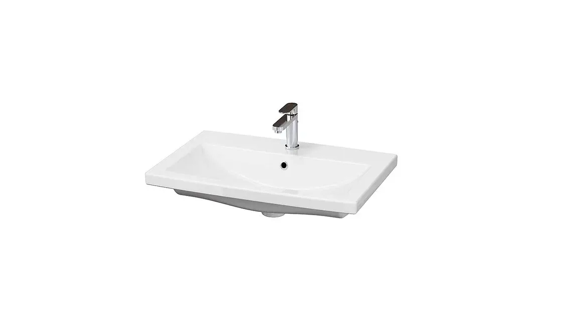 Товар: Раковина Cersanit Como S-UM-COM70/1, 70 см - фото 1 Раковина Cersanit Como S-UM-COM70/1, 70 см — фото 1, Раковины