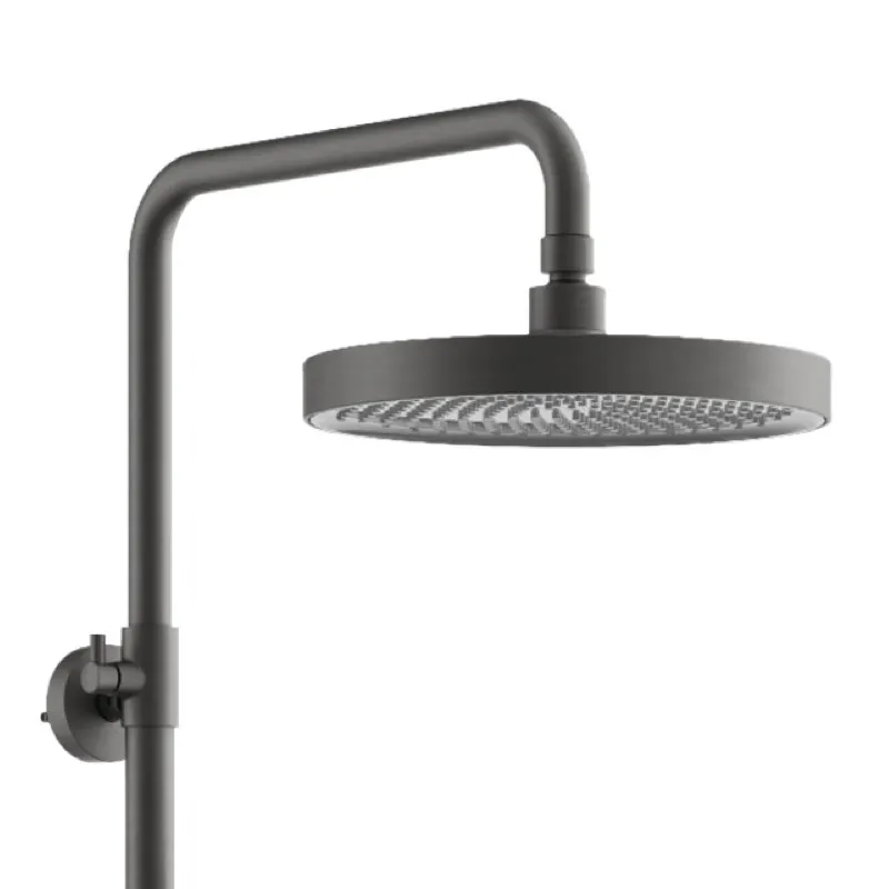 Душевая система BELZ B24813-3, оружейная сталь — фото 3, Душевые системы