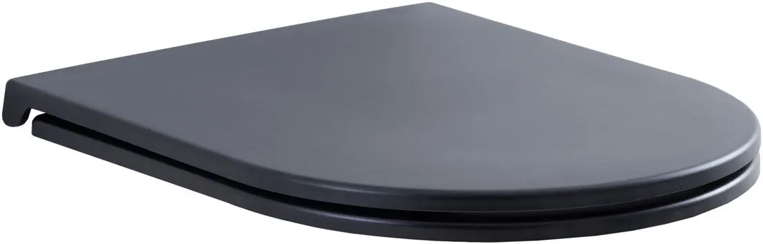 Товар: Сиденье для унитаза Aquanet Lake черный матовый 00316466 - фото 4 Сиденье для унитаза Aquanet Lake черный матовый 00316466 — фото 4, Сиденья для унитаза