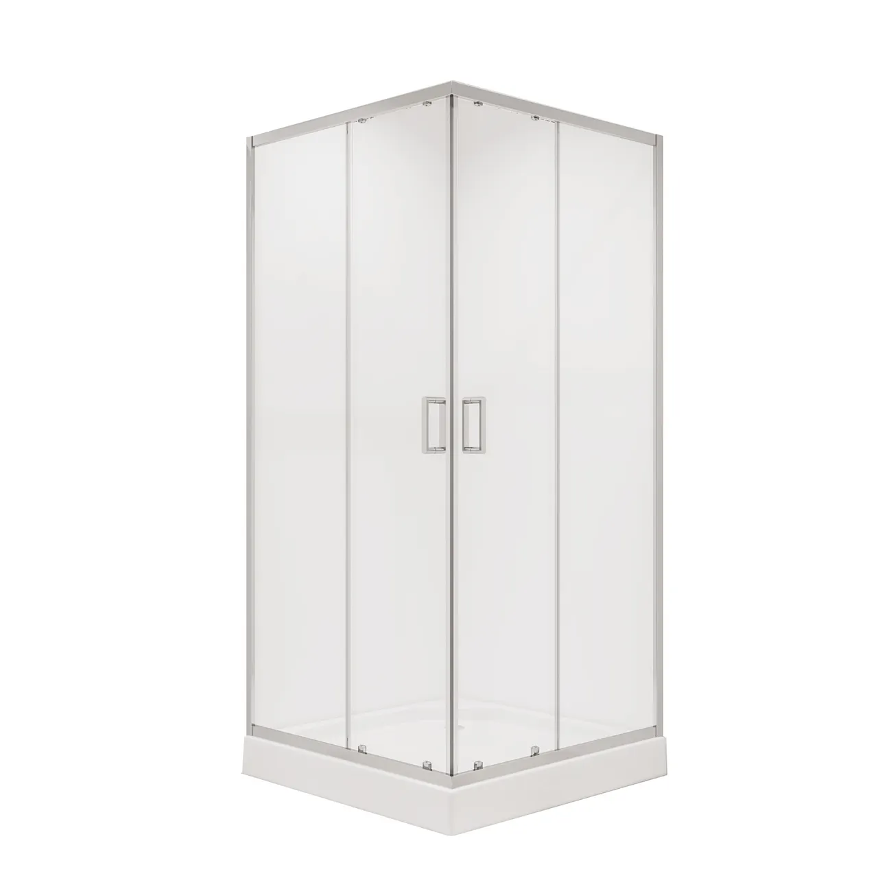 Товар: Душевое ограждение Niagara Nova NG-6688-08 (80х80х195) квадрат,хром,двери раздвижные,стекло прозрачное,1 место 66880811 - фото 1 Душевое ограждение Niagara Nova NG-6688-08 (80х80х195) квадрат,хром,двери раздвижные,стекло прозрачное,1 место 66880811 — фото 1, Душевые уголки