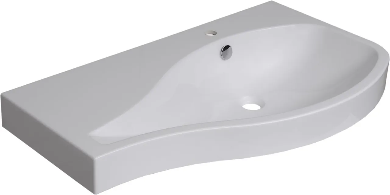 Раковина для тумбы Aquanet Сопрано 95 R НФ-00007880 — фото 1, Раковины