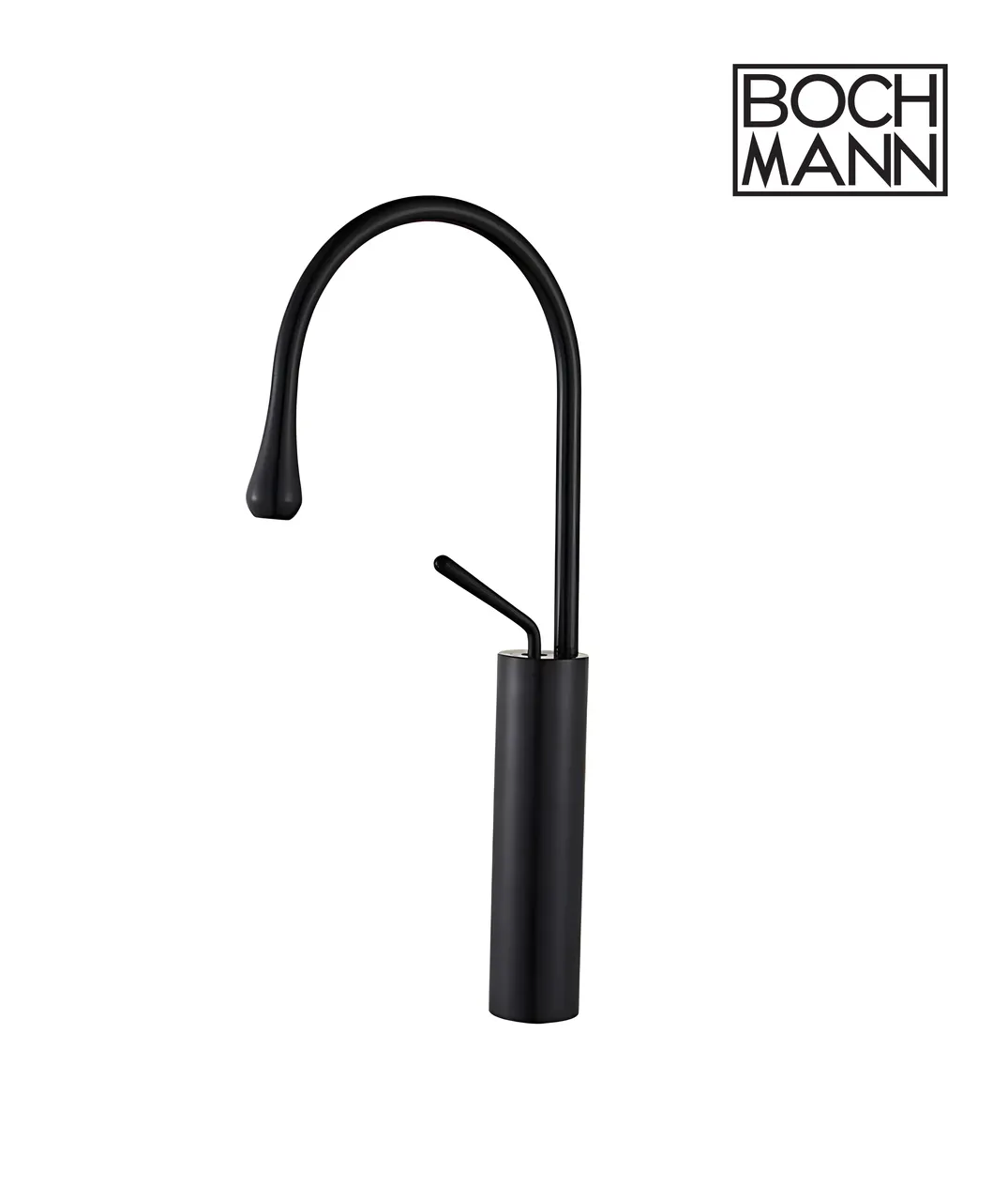 Смеситель TROPFEN B XL для раковины, черный, высокий BOCH MANN BM9634 — фото 6, Смесители для раковины