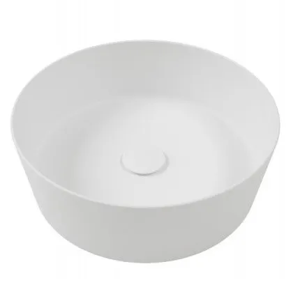 Раковина HATRIA HAPPY HOUR A0Y1VG25 накладная без отверстия без перелива цвет белый матовый — фото 1, Раковины