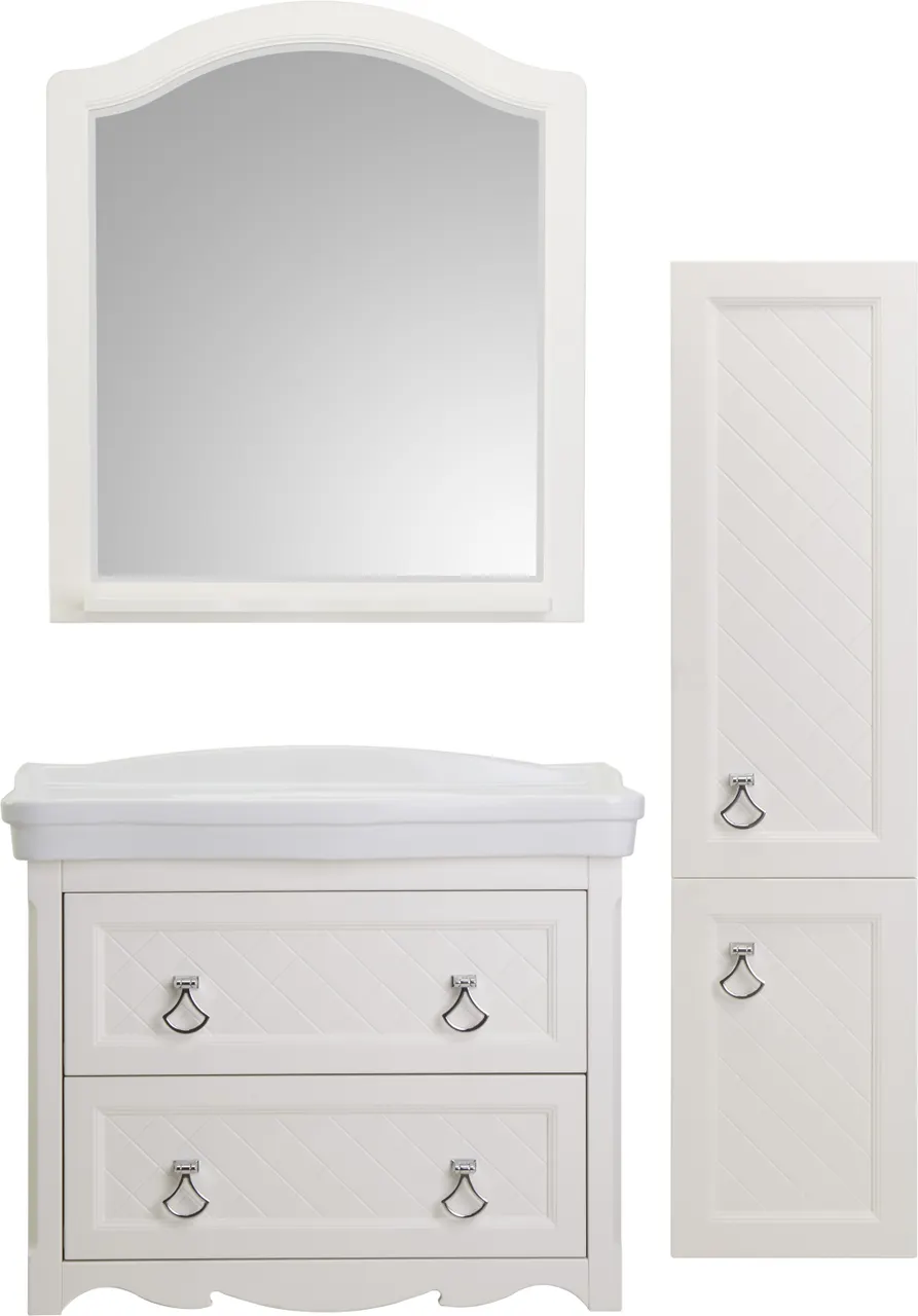 Товар: Комплект мебели для ванной Верано 85 119921 - фото 6 Комплект мебели для ванной Верано 85 119921 — фото 6, Готовые комплекты для ванной комнаты