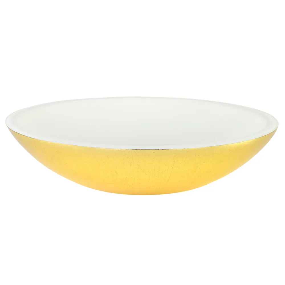 Товар: ARENA Раковина накладная круглая D46 см, белая/золото, ГЛЯНЦЕВАЯ 31565 - фото 5 ARENA Раковина накладная круглая D46 см, белая/золото, ГЛЯНЦЕВАЯ 31565 — фото 5, Раковины накладные