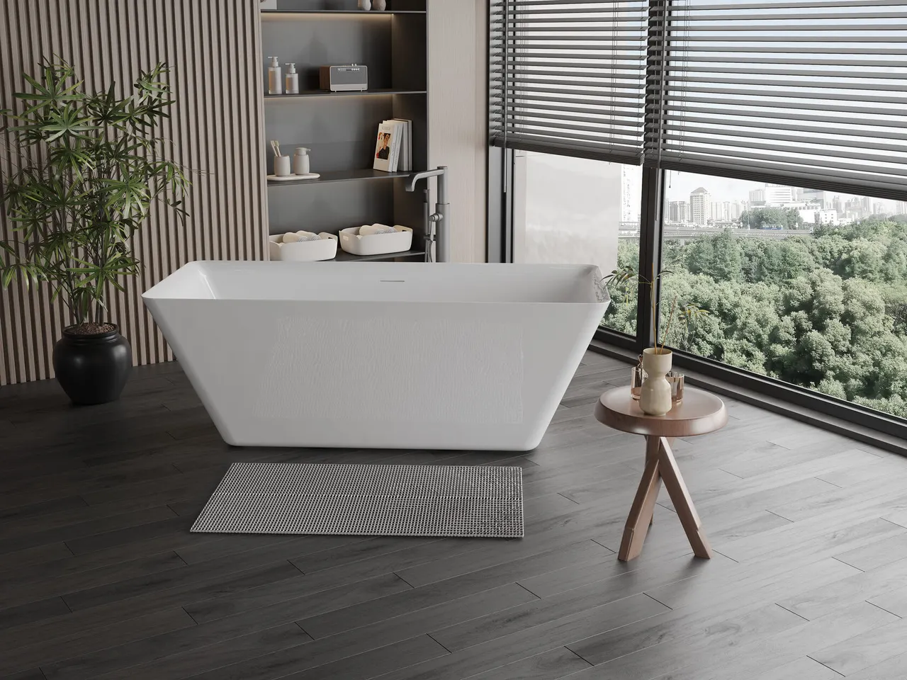 Товар: Ванна AQUAme акриловая отдельностоящая AQM3502GW - фото 4 Ванна AQUAme акриловая отдельностоящая AQM3502GW — фото 4, Акриловые ванны