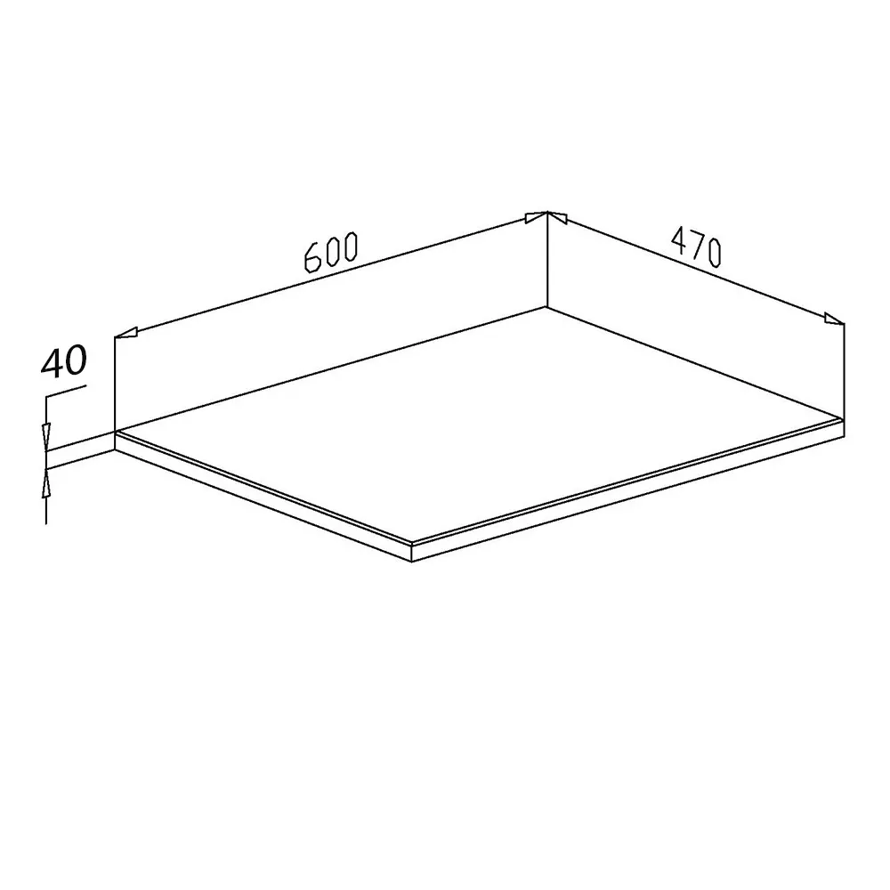 Товар: Столешница массив Санди 600*470*40 11381 - фото 5 Столешница массив Санди 600*470*40 11381 — фото 5, Столешницы под раковину