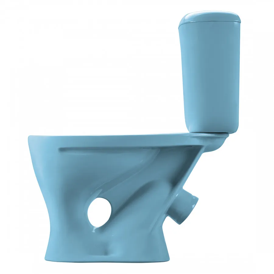 Товар: Унитаз-компакт "Воротынский" косой выпуск, ниж. под., с кнопочной арматурой и сиденьем, голубой С 1P4017S0600BF - фото 3 Унитаз-компакт "Воротынский" косой выпуск, ниж. под., с кнопочной арматурой и сиденьем, голубой С 1P4017S0600BF — фото 3, Напольные унитазы