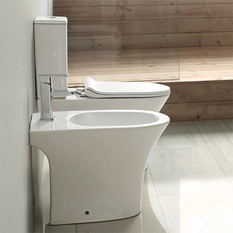 Товар: Унитаз напольный CeramaLux 1217A - фото 8 Унитаз напольный CeramaLux 1217A — фото 8, Напольные унитазы