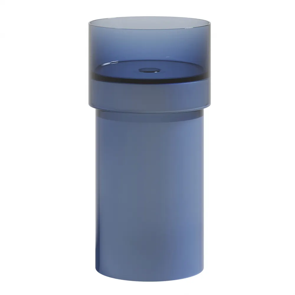 Товар: Раковина отдельностоящая прозрачная ABBER Kristall AT2701Saphir-H синяя - фото 4 Раковина отдельностоящая прозрачная ABBER Kristall AT2701Saphir-H синяя — фото 4, Раковины напольные