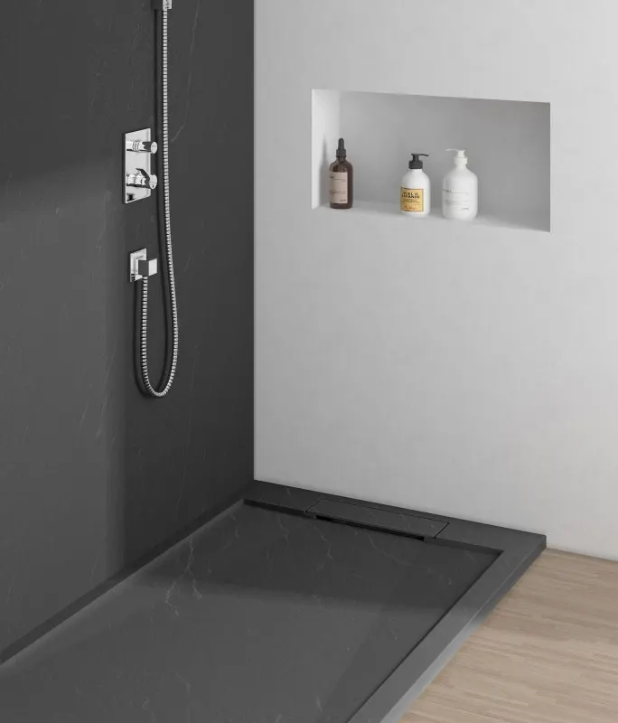 Товар: Поддон из искусственного камня ESP-LX100B - фото 4 Поддон из искусственного камня ESP-LX100B — фото 4, Душевые поддоны из искусственного камня