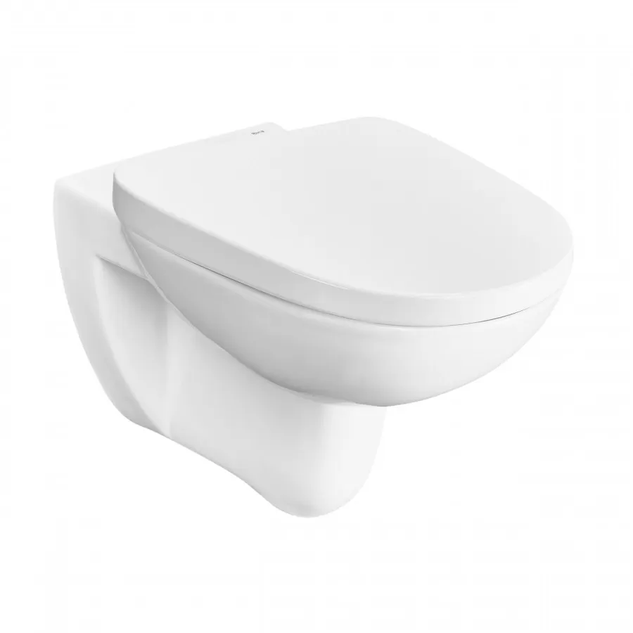 Товар: DEBBA ROUND Чаша унитаза подвесного c безободковым смывом, гориз. выпуск, белая. ROCA 7346998000 - фото 2 DEBBA ROUND Чаша унитаза подвесного c безободковым смывом, гориз. выпуск, белая. ROCA 7346998000 — фото 2, Подвесные унитазы